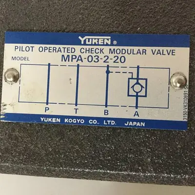 USED YUKEN MPA-03-2-20