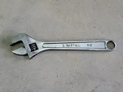 8", 10", 12" and 15" Adjustable Wrench Set