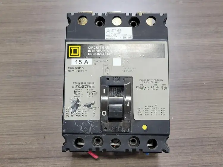 Used SQUARE D FHP36015 Switchgears British Columbia CA | Lenmark #242582