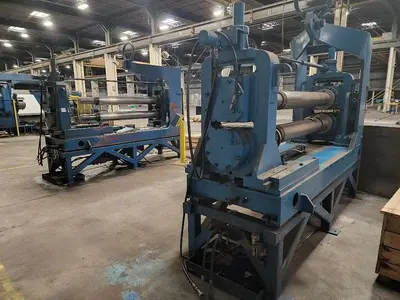 60” x 50,000 Lbs. Paxson Slitting Line (Used)