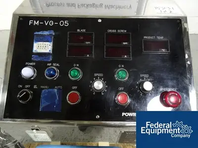 USED Powrex 5 LITER POWREX GRANULATING MIXER, S/S