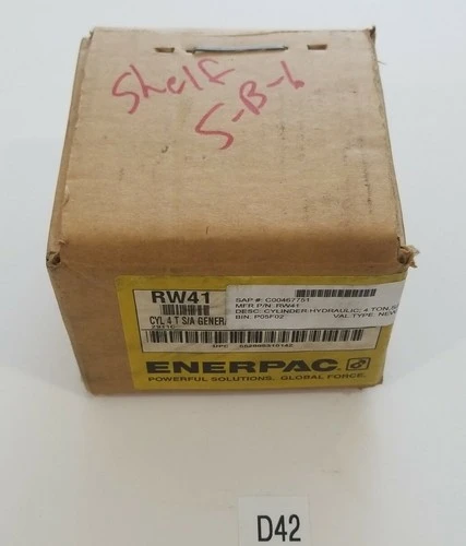 New | in-Stock ENERPAC RW41 Cylinders Indiana US | J&J Industrial Supply #1072491