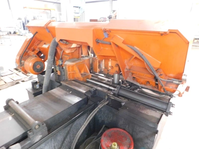 Used _UNKNOWN_ _UNKNOWN_ Horizontal Dual Column Band Saws Indiana US | Thompson Auctioneers #1322563