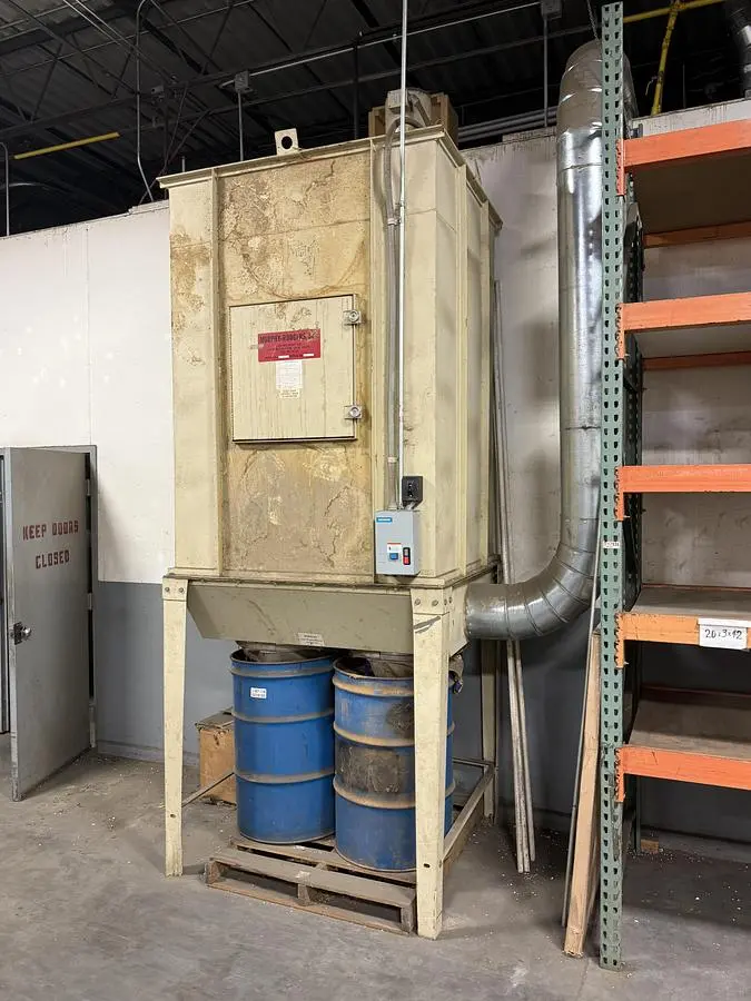 MURPHY RODGERS MRM-10-2D, 7.5 HP BAG HOUSE DUST-COLLECTOR