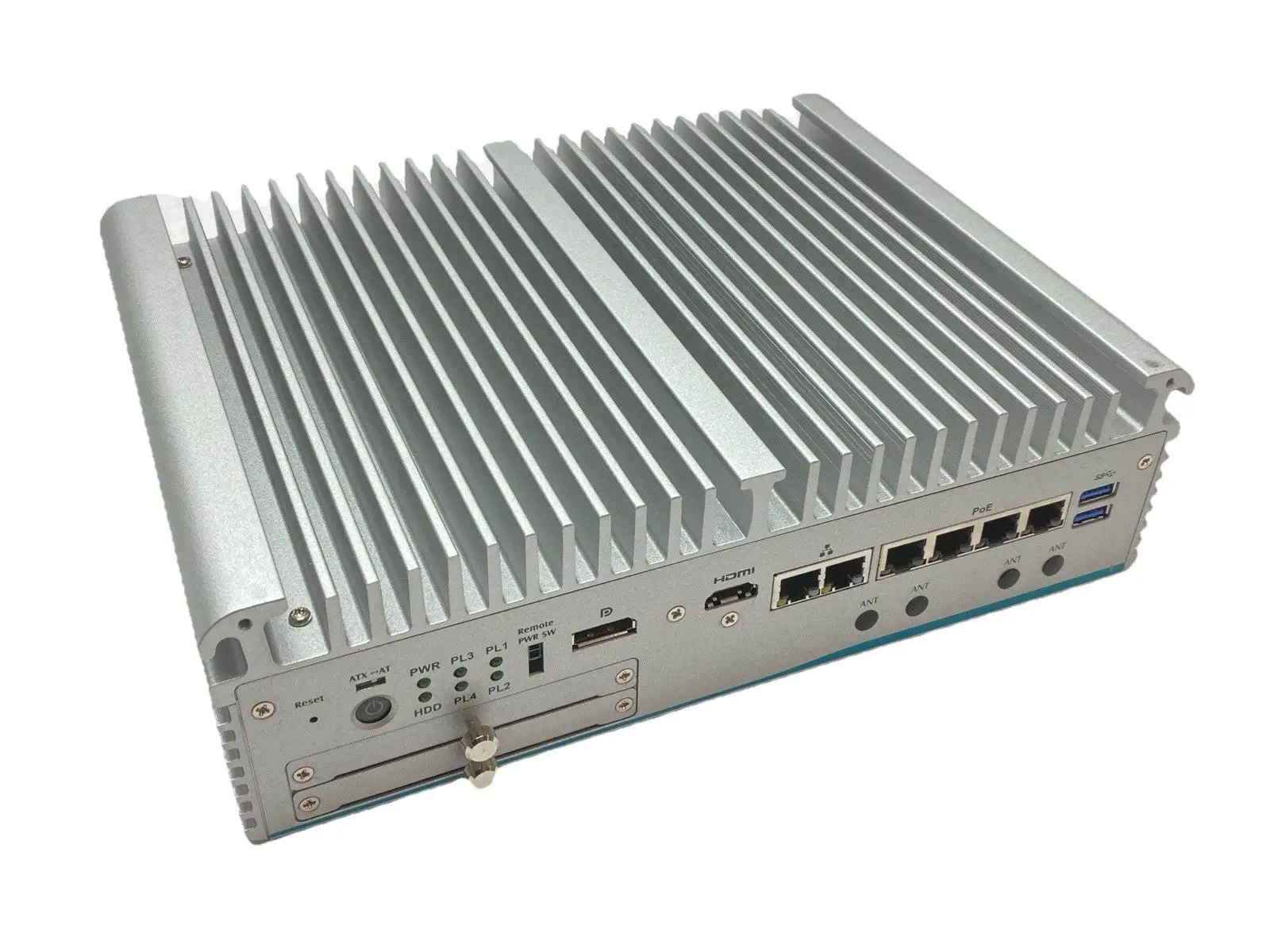 USED AXIOMTEK FANLESS EMBEDDED SYSTEM W/ INTEL® CORE™ I5-8500T