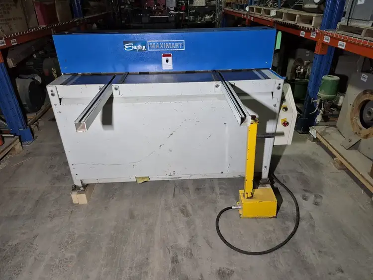 Used 2010 EMPIRE MACHINERY H-5214 Power Squaring Shears (Gauge) British Columbia CA | Lenmark #759248