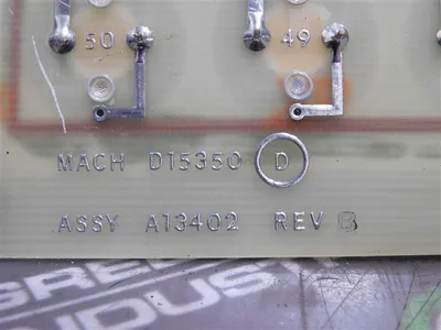 Avtron MFG. Inc. A13402 Control Board Rev. B D15350 Rev. B Used