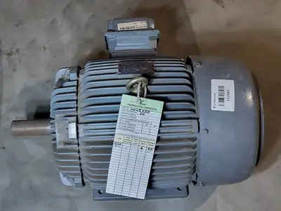 15 hp, 575 volts, 3525 rpm, 254T Electric Motor