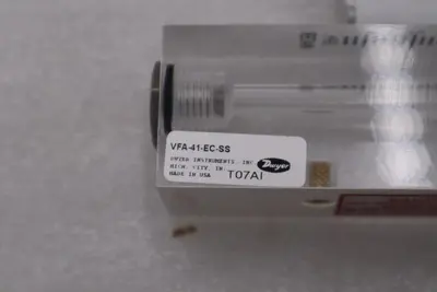 NEW IN BOX DWYER VFA-41-EC-SS LIQUID FLOWMETER 10BAR 0.08GPM 1/8 STOCK H969A