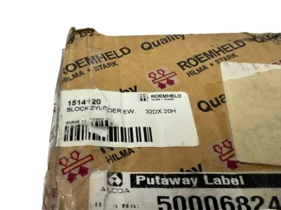 NEW ROEMHELD 1514120 BLOCK CYLINDER 32Dx20H