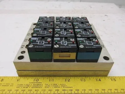 Rexroth Crouzet 81521501 Pneumatic Logic Component And Element Manifold Assembly