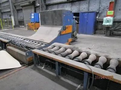 72" x .250" x 80,000 Lb Bradbury Cut-To-Length Line