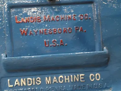 4" LANDIS HEAVY DUTY PIPE THREADER: STOCK #22639