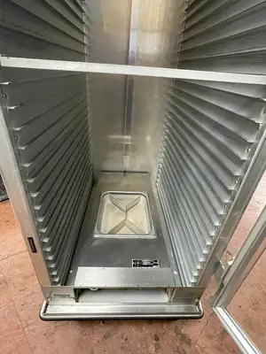 Used Seco Select Used Seco 34 Tray Mobile Full Size Heated Humidified Dough Proofer Cabinet - 120V Proofers (Bakery) Illinois US | Falcon Restaurant Supply #1375840