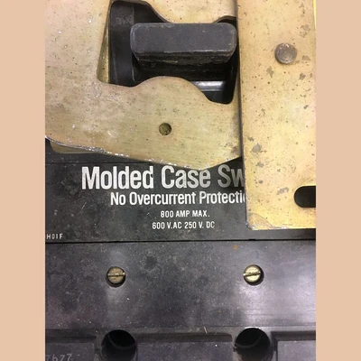 Westinghouse 3 Pole 800 Amp Breaker