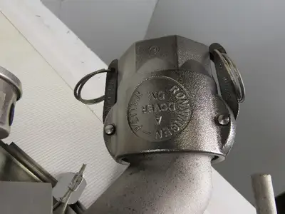 Ronningen Petter SS A 2236-STD 2.4 Gal 4" Stainless Steel Backwash Bag Filter