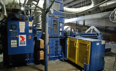 30 HP HORIZONTAL AUTO TIE AMERICAN BALER MODEL PAC4029730