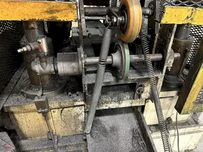 40 TON RLM MODEL #R40 4-POST CUTOFF PRESS & SERVO DIE ACCELERATOR: YOBRO #23887