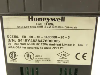 Honeywell UDC2300 Mini-Pro Temperature Controller DC230L-E0-00-10-0A00000-20-0