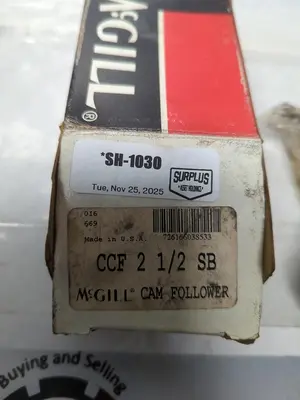 New | in-Stock MCGILL CF 2-1/2SB Bearings Ohio US | Surplus Asset Holdings #1239125