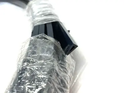 New | in-Stock Simplimatic Plastic Side Rail Guard Black 25M Length Conveyor Parts Michigan US | Maverick Industrial Sales #1395201