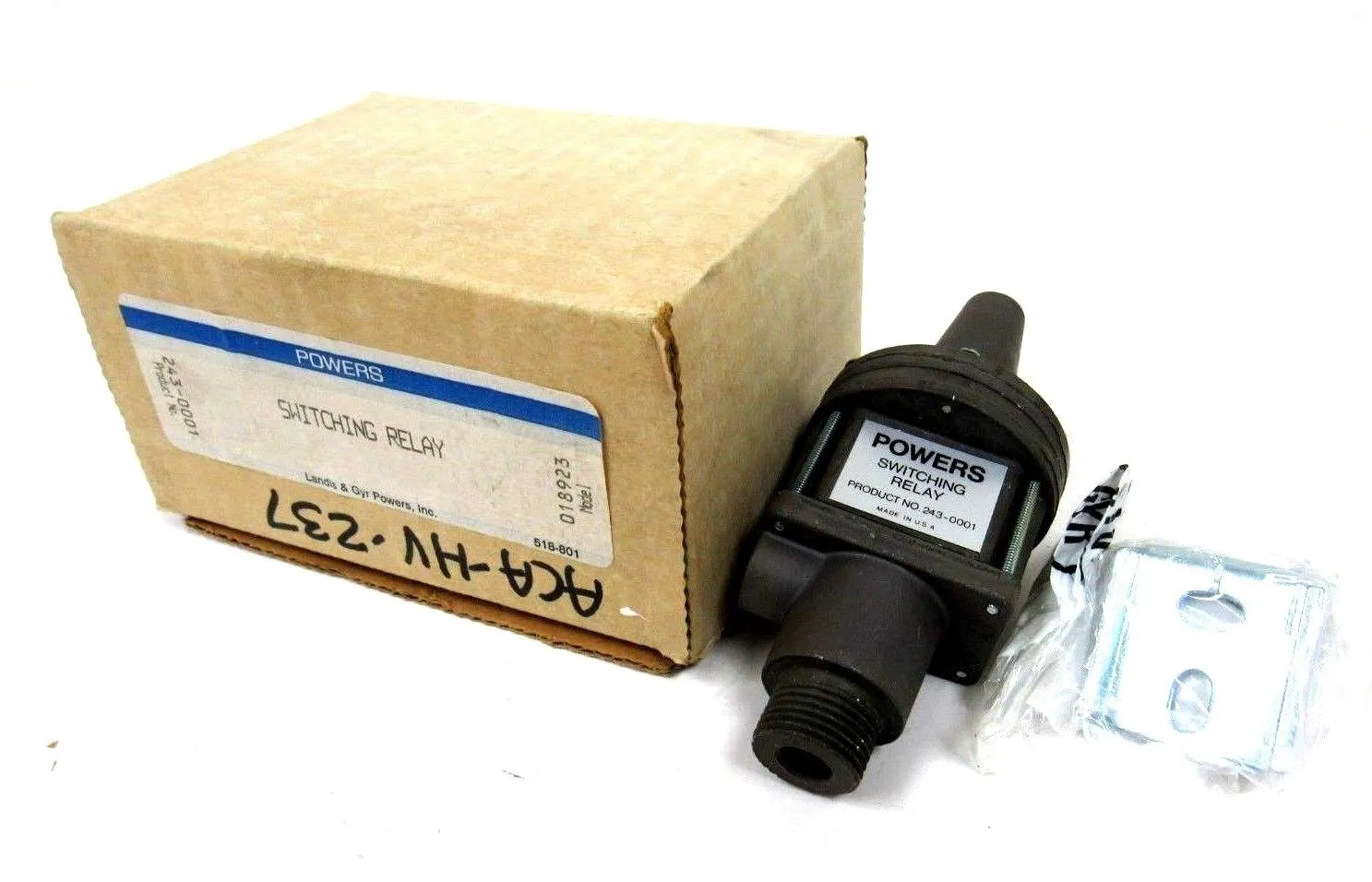 NEW POWERS 243-0001 SWITCHING RELAY 2430001