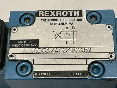 USED REXROTH 4WE6D51/AG24NZ45V