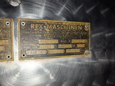 USED DÜKER-REX FLEISCHEREIMASCHINEN GMBH HYDRO 65 SN