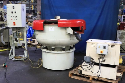 Used 2017 Rosler RI300S, INTERNAL PARTS SEPERATOR, PANEL TIMER Vibratory Machines New Jersey US | Machinery Values #1285809