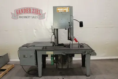 Used MARVEL MANUFACTURING MARK II Vertical Band Saws Michigan US | Vander Ziel Machinery Sales #1302649
