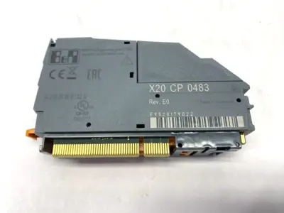 USED B&R REV. E0 COMPACT-S CPU CONTROLLER POWERLINK & ETHERNET