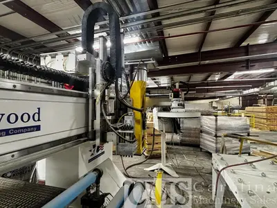 USED 2022 NORTHWOOD CS-48RHD CNC ROUTER 4 X 8 TABLE ROLLER HOLDDOWNS