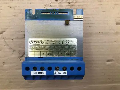 Elettromeccanica BBR 200VA Transformer 480V 18A 50/60Hz
