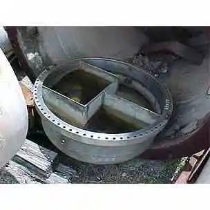 7596 sq ft struthers wells stainless steel shell & tube heat exchanger