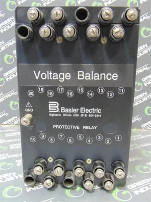 Basler Electric BE1-60 Voltage Balance Relay C1F A1P C0C1F Used