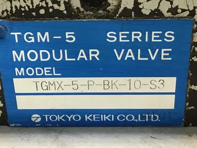 USED TOKYO KEIKI TGMX-5-P-BK-10-S3