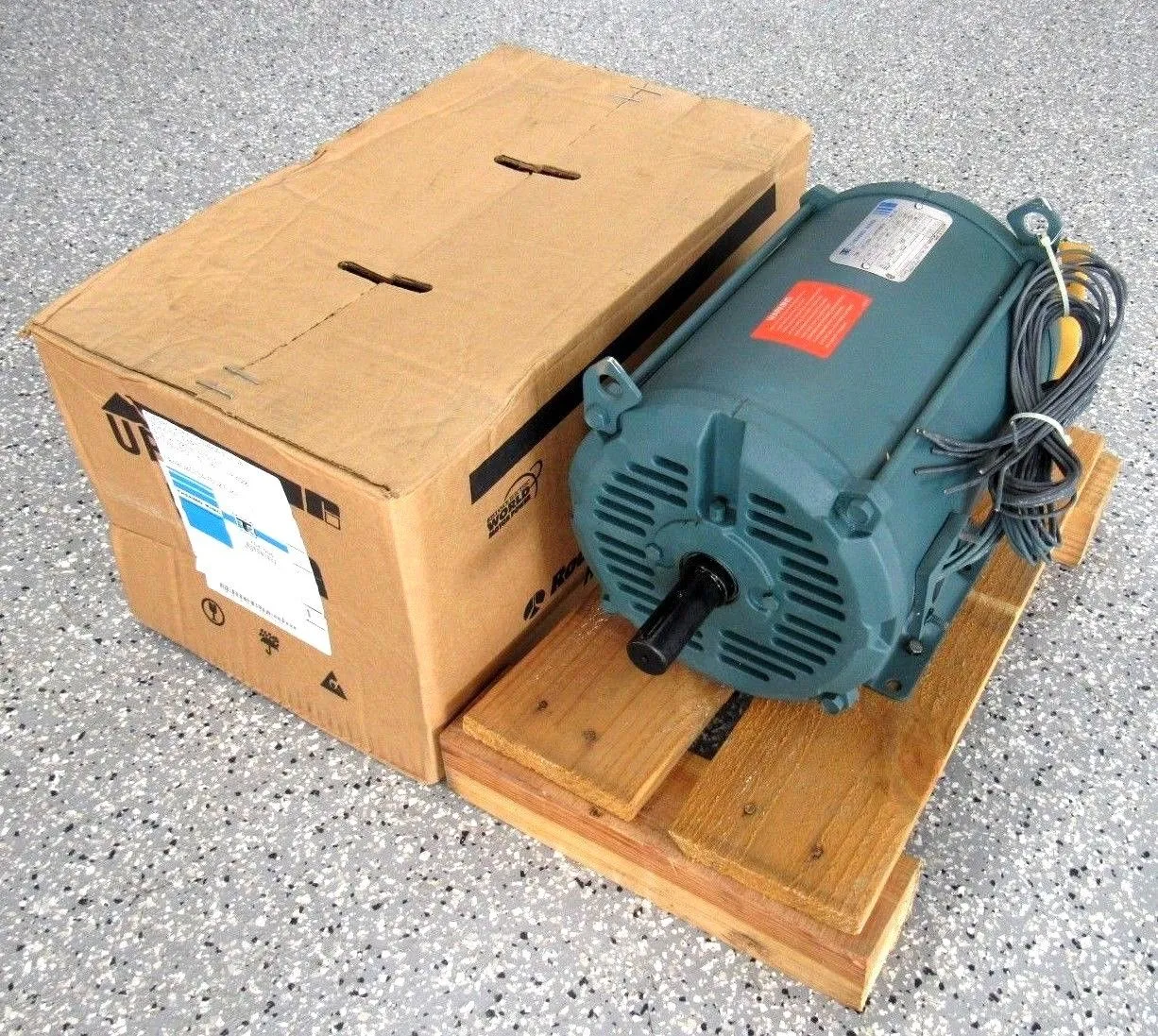 NEW THERMO KING 104-506 MOTOR 6374446-01-G-3EF P21J8507F 230/460V 13HP 3500 RPM