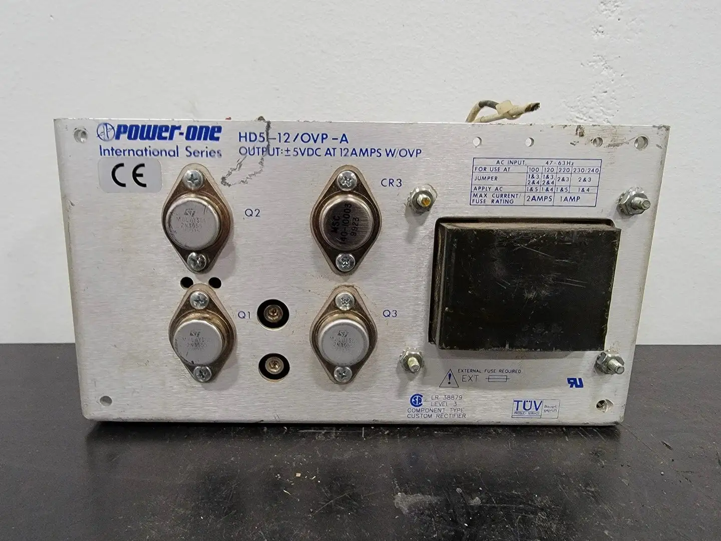 USED POWER-ONE HD5-12/OVP-A