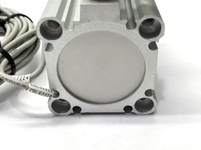 Used SMC Pneumatic Swing Clamp Cylinder 40mm Bore 10mm Clamp Stroke Pneumatic Cylinders Michigan US | Maverick Industrial Sales #1419249