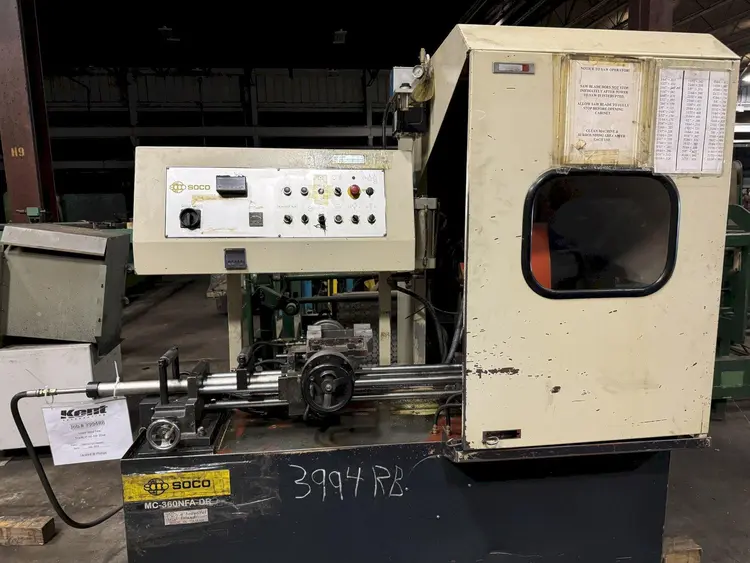 Used SOCO SAW Circular Cold Saws Ohio US | Kent Corporation #911154