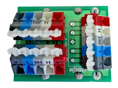 WAGO Device Net 5003 8020 211047510 Lot of 6 Terminal Block Multi Port (10999)