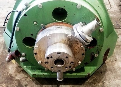 Westfalia CB 505-71-32 decanter centrifuge, 316L SS.
