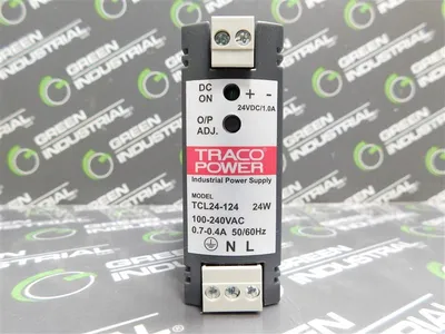 Traco Power TCL24-124 Power Supply In 24W 100-240VAC  Out 24VDC/1.0A New