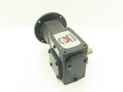 Leeson IronMan BM821-50-L-56 Worm Gearbox 50:1 Reducer 1/4Hp 35rpm 56C LH