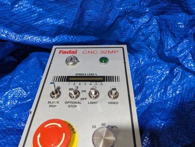 Fadal 32MP Pendant Switch Panel And PCB 1990-2b PCB-0235