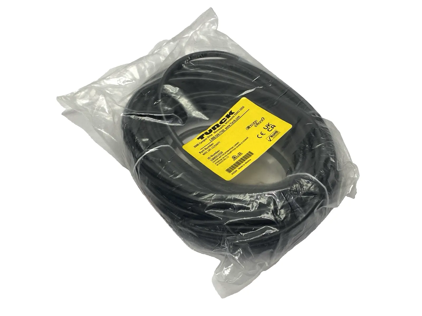 NEW TURCK WKC 10T-15/S3477, 100031550