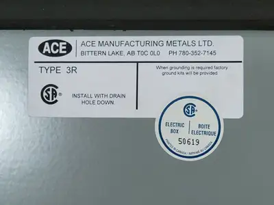 Type 3R Electrical Enclosure