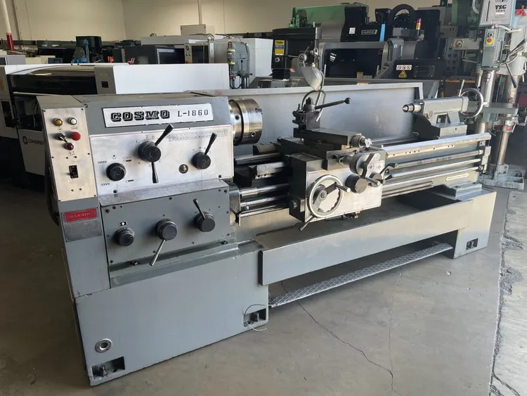 Used COSMO L-1860 Engine Lathes California US | Wheeler Machinery Sales #155460