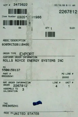 NEW ROSEMOUNT 3051-S1CD4A2A11A2AKCQ8 TRANSMITTER 3051S-6501984 0305-0501986