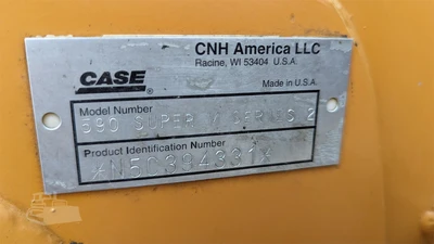USED 2005 CASE 590SM